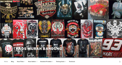 Desktop Screenshot of kaosmurahbandung.com